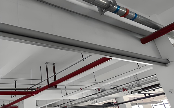 杨陵防火布挡烟垂壁